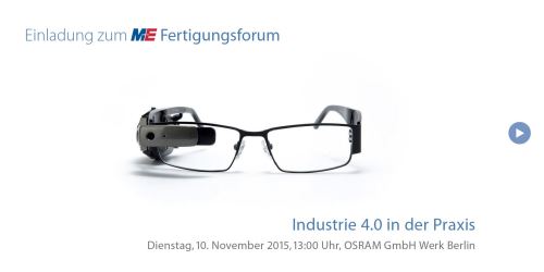 ME-Forum: Industrie 4.0 in der Praxis