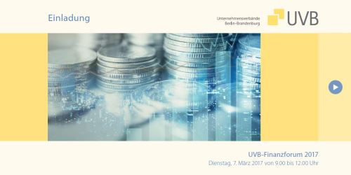 UVB-Finanzforum: Digitale Investitionen finanzieren