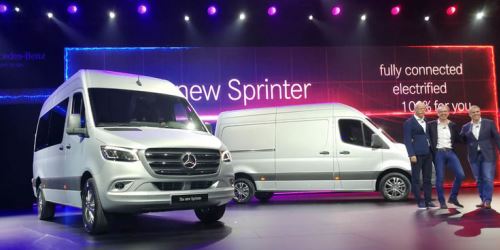 Der neue Sprinter wird digital