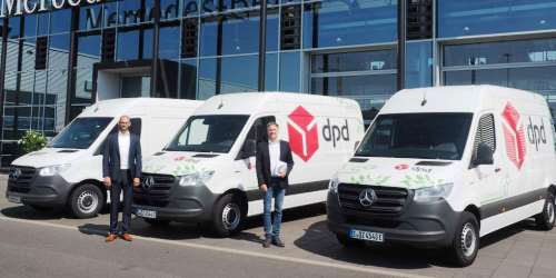 Mercedes-Benz liefert erste eSprinter an DPD Berlin